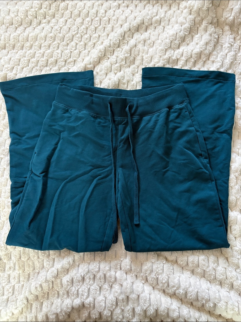 Garage Snatch Booty Pants in Teal Tease - short length